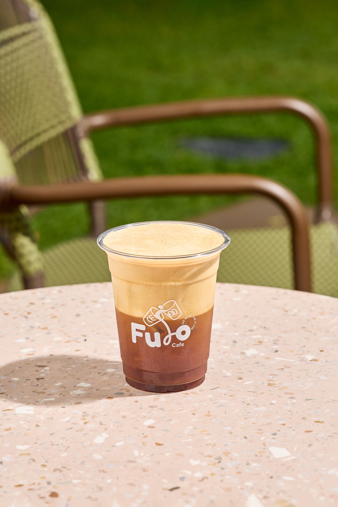 Nitro Beverage on Terrazzo